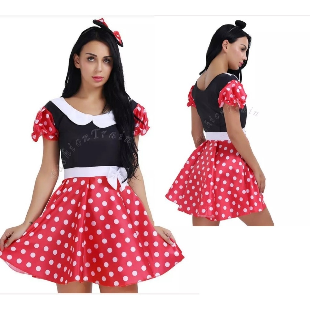Fancy Minnie mouse Halloween costume